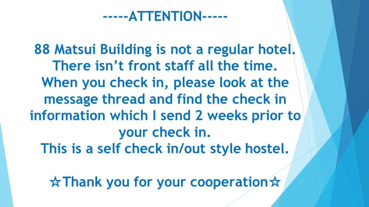Aparthotel 88 Matsui Building Sapporo Exterior foto